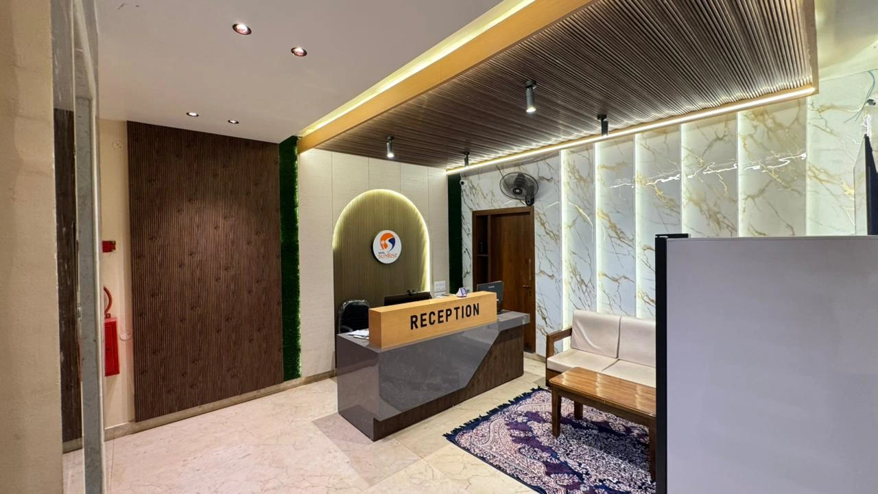 Luxury hotel building exterior in Jeypore