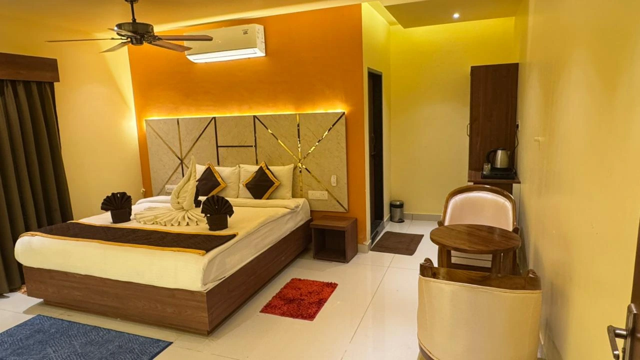 Spacious family suite at Hotel Sunrise Jeypore
